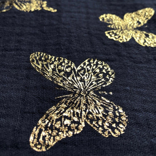 Foil Print || Muslin Wrap
