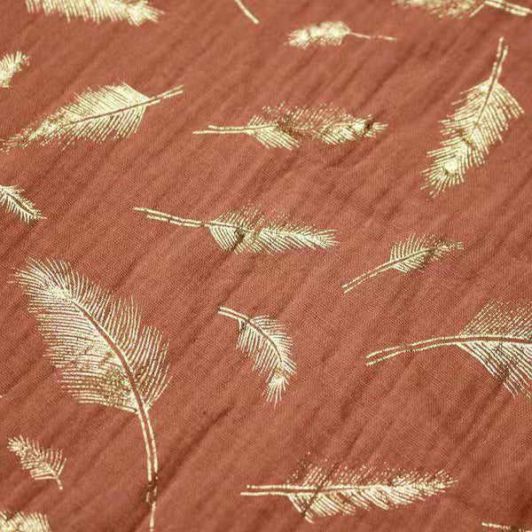 Foil Print || Muslin Wrap
