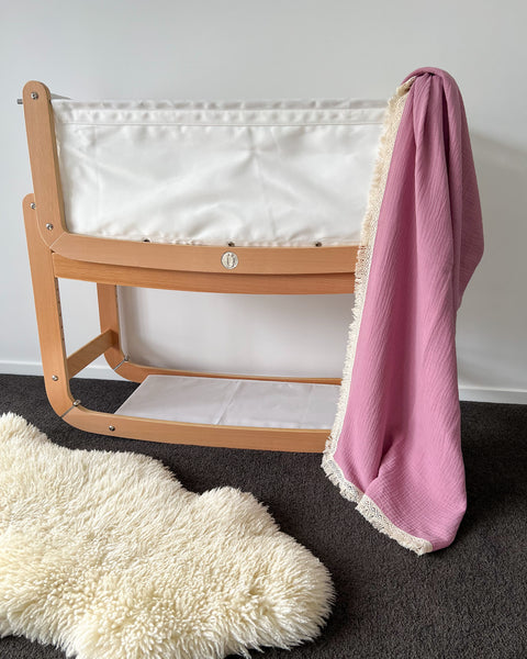 Lace Trim || Muslin Wrap