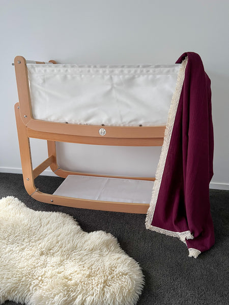 Lace Trim || Muslin Wrap